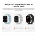 XIAOMI Redmi Watch 6 NFC, Montre Connectée Homme Femme, AMOLED 2.07'', Suivi du Sport et Fitness, 150+ Modes de Sport, jusqu'à 24 Jours d'autonomie, 5ATM, Montre GPS, Android™ & iOS, Noir - 6