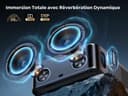【1500 ANSI/Compatible Netflix】Vidéoprojecteur 4K Dolby 36W, AI Auto Focus/Keystone TOPTRO Projecteur Video WiFi6 Bluetooth FHD 1080P, 2*18W Haut-Parleurs Rétroprojecteur 4K Home Cinéma Extérieur/PS5 - 3