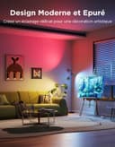 Govee Tree LED Floor Lamp, RGBWW 3-Head Focus Adjustable Standing Corner Lamp, Work with Matter Alexa, 64+ Scenes, Music Sync, 157cm Black Floor Lamps for Living Room, Bedroom, Reading Room - 7