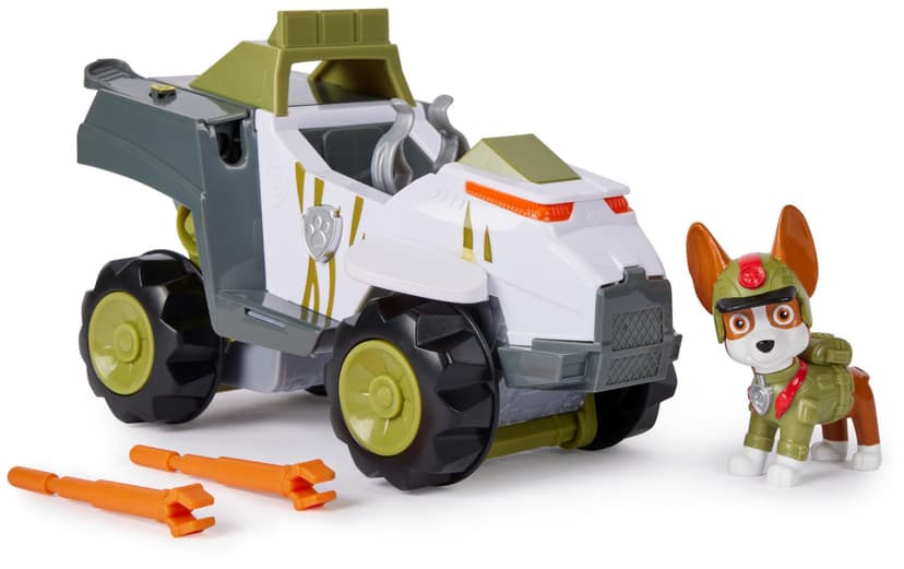 Paw Patrol Jungle Pups, Tracker’s Monkey Vehicle, Toy Tru… - 1