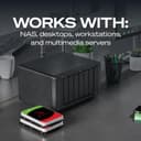 Seagate IronWolf 6TB, Internal NAS HDD, CMR 3.5 Inch, SATA 6GB/s, 5400 RPM, 256MB Cache for RAID NAS, Data Rescue Services, Frustration Free Packaging (ST6000VNZ06) - 8