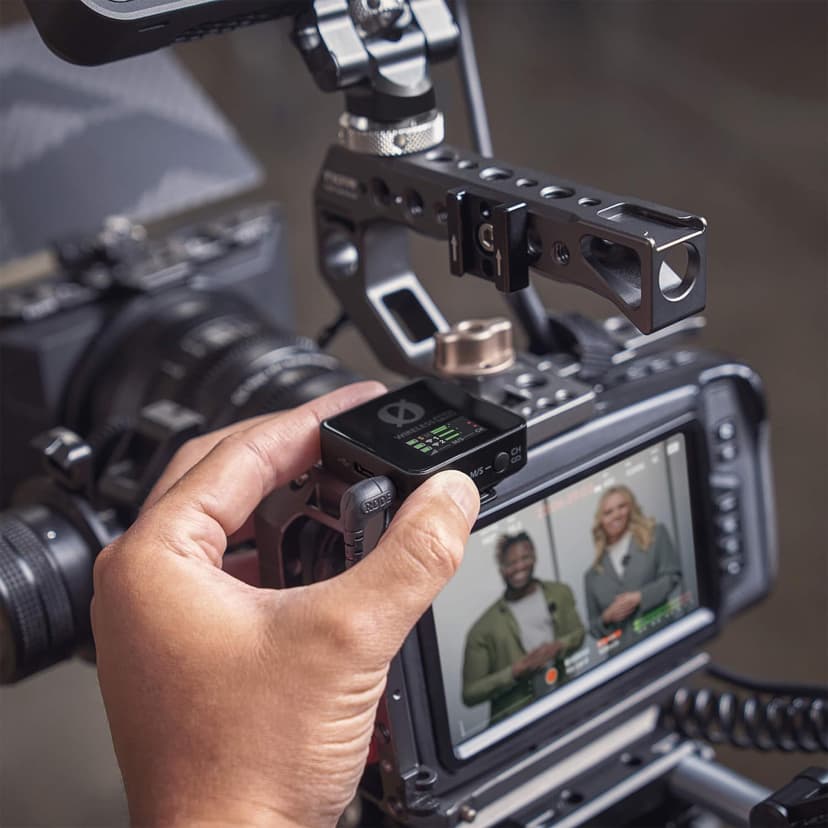 RØDE Wireless Pro Digital 2-Channel Wireless Microphone Set + Keepdrum ADP07 TRRS-TRS Adapter - 8