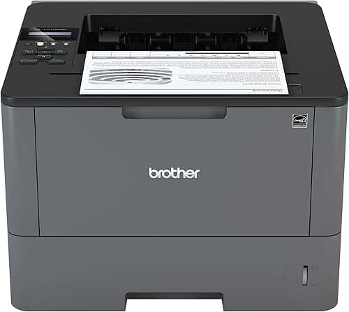 Brother HL-L5100DN A4 Mono Laser Printer, PC Connected and Network, Print and Duplex 2 Sided Printing (Refurbished)