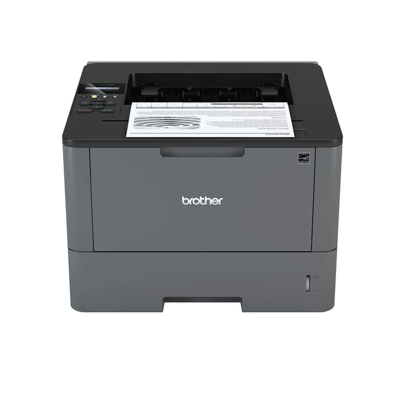 Brother HL-L5100DN A4 Mono Laser Printer, PC Connected and Network, Print and Duplex 2 Sided Printing (Refurbished) - 1