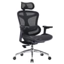 SIHOO Doro C300 Ergonomic Office Chair with Ultra Soft 3D Armrests, Dynamic Lumbar Support for Home Office, Adjustable Backrest Desk Chair (Black) - 1