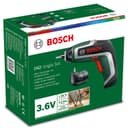 Bosch Home and Garden IXO Cordless Screwdriver (7th Generation, 3.6V, 2.0Ah, 5.5Nm, with Micro USB Cable, Includes Angle Attachment, Screws up to 190 Screws, in Box) - Amazon Edition - 7
