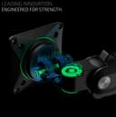 Invision VORTEX Gaming Monitor Arm for 27-57 Inch Screens | Curved & UltraWide | 5v USB Powered | 14 Mode RGB Integrated LED Lights | 3-18kg MAX (VR200) - 5