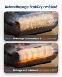 Tineco Floor One i6 Stretch Aspirateur Laveur sans Fil, Aspirateur Sec et Humide, Aspiration Puissante 20 kPa, portée à Plat 180°, Nettoyage Deux Bords, 40 Min d'autonomie, séchage 5 Min 85°C - 3