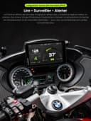 RiderNav R7M 7" CarPlay et Android Auto sans Fil pour Motos BMW - Commande Native Wonder Wheel & Action Camera | Lecture des Données en Temps Réel (TPMS/RPM) | Mises à Jour OTA | GPS IP69K | Nav Pre - 4