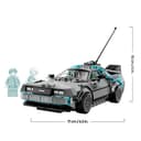 LEGO Speed Champions La Machine à Remonter Le Temps de Retour vers Le Futur - Jouet Voiture - Maquette avec Minifigurines de Doc Brown & Marty McFly - Cadeau pour Garçon, Fille & Fans dès 9 Ans 77256 - 8