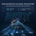 WYBOT (Nouveau Modèle) Robot Piscine sans Fil C2 Vision-A avec caméra IA, Filtration Ultra-Fine, Forte Aspiration, Nettoyage Fond/parois & Ligne d’Eau, Navigation Intelligente – NoirVertProfond - 2