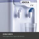 Jocca 1102 Water Dispenser with tank, White and Purple, 23x23x47.5 cm - 3