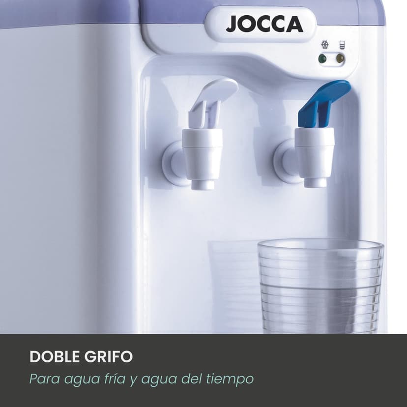 Jocca 1102 Water Dispenser with tank, White and Purple, 23x23x47.5 cm - 3