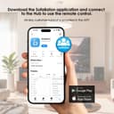 SofaBaton X2 Télécommande Universelle avec hub et Station de Recharge, écran Tactile, Commande Personnalisable à Un Seul Bouton, contrôlez jusqu'à 60 appareils IR/Bluetooth/Wi-FI - 7