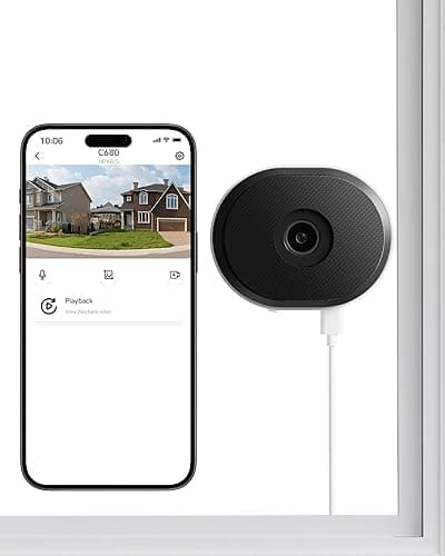 ZOSI C680 Caméra Surveillance pour Fenêtre 2K Vision Noct…