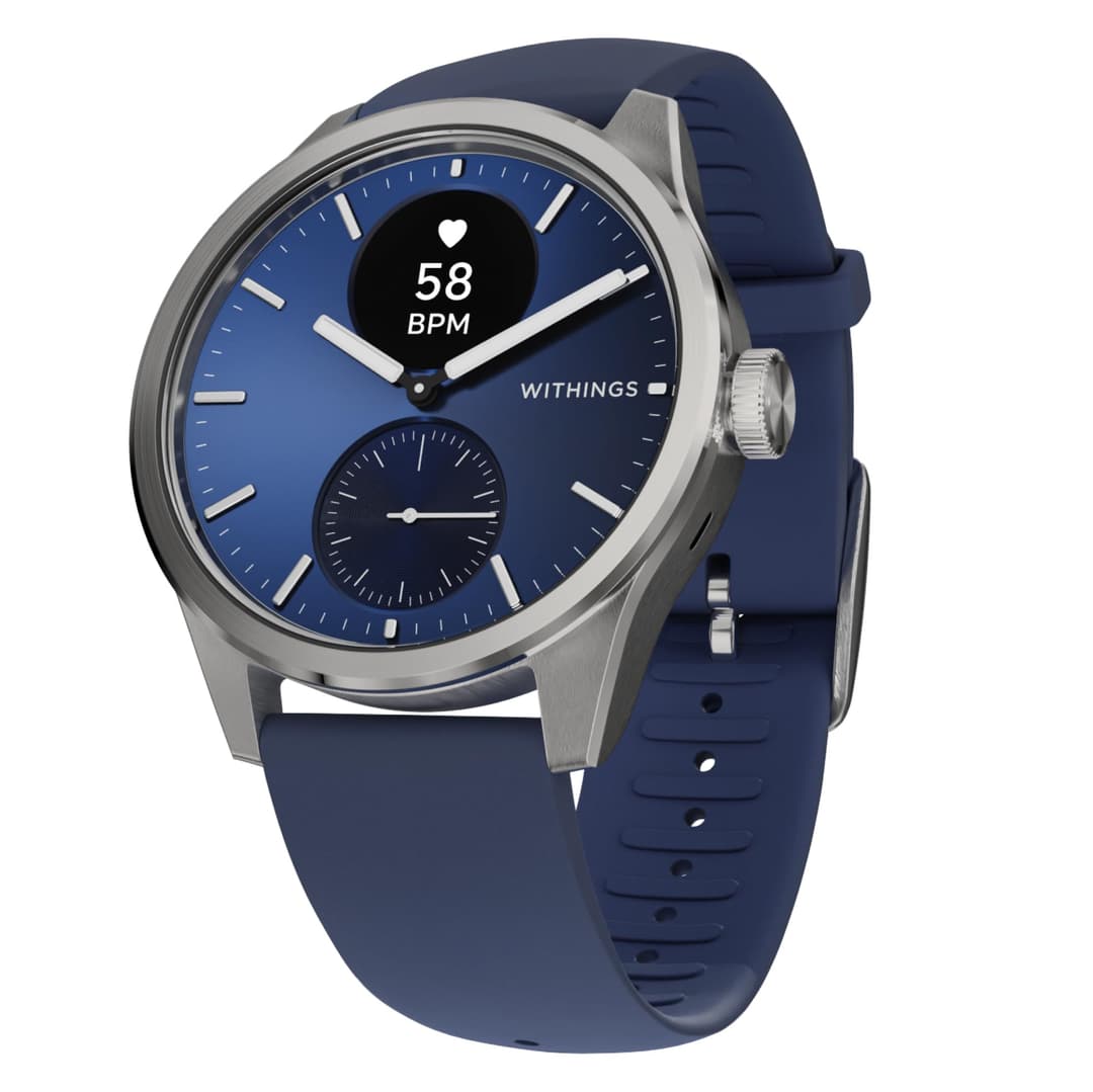 Withings ScanWatch 2, Heart Health Hybrid Smartwatch for …