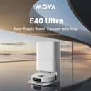 Mova E40 Ultra Robot Aspirapolvere e Lavapavimenti 19000Pa con Svuotamento Automatico, Autopulizia Panno, Sollevamento 10.5mm e Rilevamento Ultrasuoni Tappeti - 2