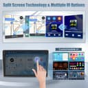 Roinvou 4G+64G Android 15 Autoradio pour Citroen Berlingo & Peugeot Partner 2015-2018 sans Fil Carplay Android Auto, 9'' Incell Écran Tactile Radio GPS Bluetooth FM RDS WiFi EQ SWC Caméra de Recul - 6