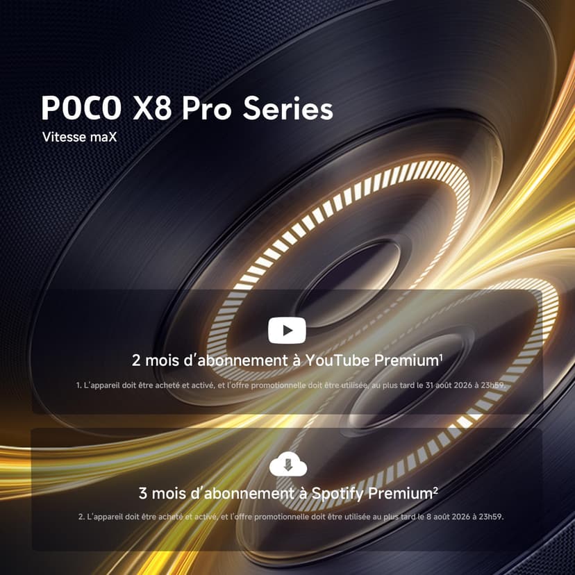 POCO X8 Pro, Smartphone 8+256 GB, Flagship Dimensity 8500-Ultra, 6500mAh (typ) battery, ultra-bright AMOLED display, 50MP Sony IMX882 with OIS, Black, 1 year extra warranty, Charger Not Included - 2