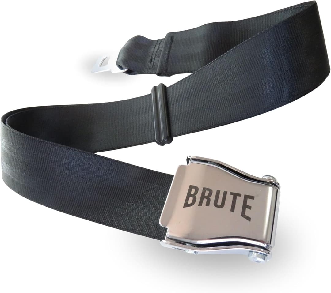 BRUTE - Safety Belt Anchor - Gym Belt Men Women - Safety Belt Extender - Weight Belt - Gym Accessories - MAXIMUM STABILITY IN YOUR SERIES