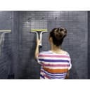 Kärcher WV 7 Signature Line Cordless Window Vacuum Cleaner, Battery Life: 100 Minutes, LED Charge Level Indicator, 2 Suction Nozzles, Spray Bottle with 2 Microfibre Covers, Dirt Scraper, 20 ml Window - 9