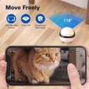 Enabot EBO SE Pet Robotic Camera with Wheels, 1080P Indoor Surveillance Camera, Auto Cruise, Two-Way Audio and Night Vision - 2