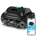 WYBOT C1 Robot Piscine Fond et Parois 150 Min Aspirateur Piscine avec Planification Intelligente des itinéraires, Nettoyage entièrement Automatique du Sol, 150m² Nettoyage Rapide(Vert Noir) - 1