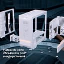 be quiet! Dark Base Pro 901 White PC case, maximum airflow, 3x Silent Wings 4 PWM fans, virtually inaudible operation, flexible motherboard tray for an inverted layout, ARGB lighting, BGW51 - 6