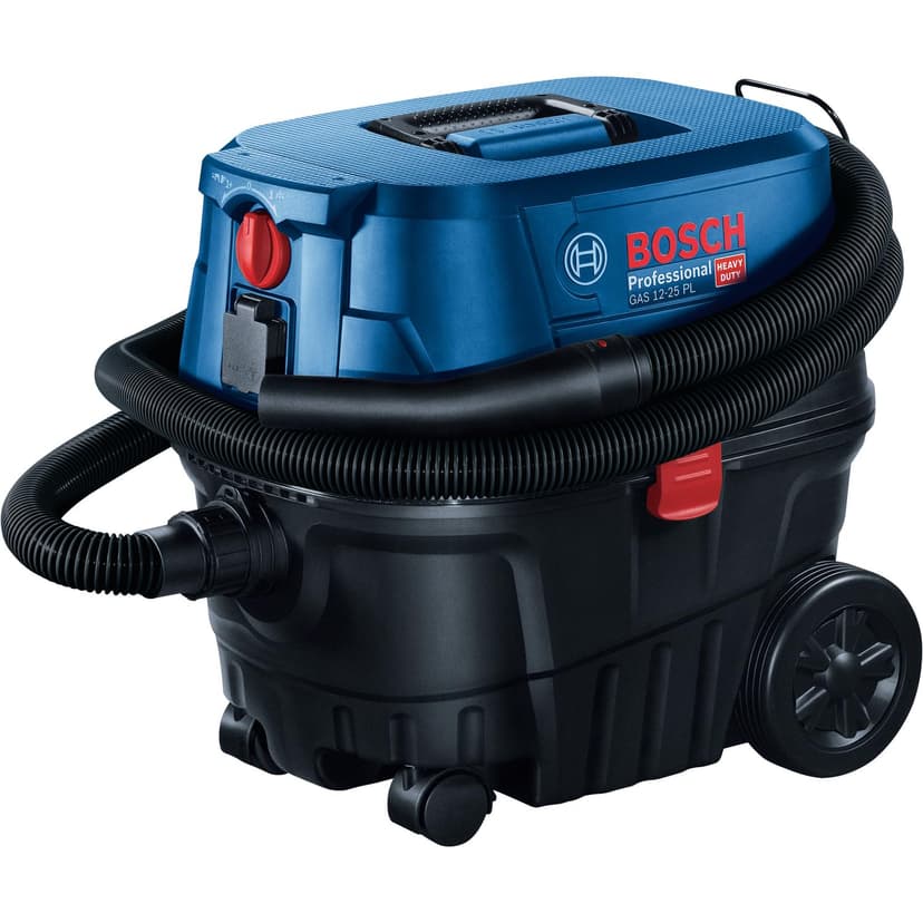Bosch Professional Aspiratore a umido/a secco GAS 12-25 PL (motore da 1.250 W, portata di 65 l/s, depressione di 200 mbar, incl. filtro HEPA, bocchetta a lancia) - 2