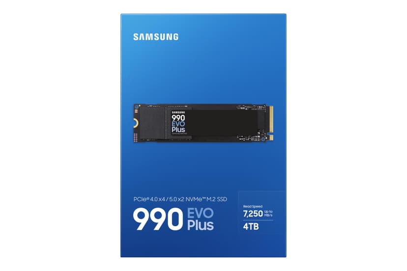 Samsung 990 EVO Plus, 2TB, PCIe 4.0 x4 / 5.0 x2, NVMe2.0 (up to 7250 MB/s), NVMe M.2 (2280), Internal Solid State Drive (SSD), MZ-V9S2T0BW - 5