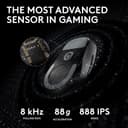 Logitech G PRO X SUPERLIGHT 2 wireless gaming mouse, East Europe Packaging, 60 g pro-grade mouse with 5 programmable buttons, 44k DPI sensor, 8 kHz report rate, USB-C charging for PC/Mac - Black - 5