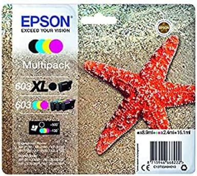 Epson Multipack 603 Etoile de Mer, Cartouches d'encre d'o…