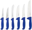 Set of 6 ERGOGRIP knives in self-service plastic bag, 36.4 cm, Bleu - 2