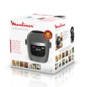 Moulinex Multicook & Fry, multicooker and integrated air fryer, 12 programs, Cooking on 2 levels, Delayed start, Capacity 6L, Grey Hippo, MZ730BF0 - 8