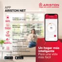 Ariston Velis Pro Wifi Electric Water Heater Low Power Consumption Multiple Positions 100L Flat with Wi-Fi and ECO EVO Function, 127.2 x 27.5 x 51.1 cm, for Installation in Spain - 7