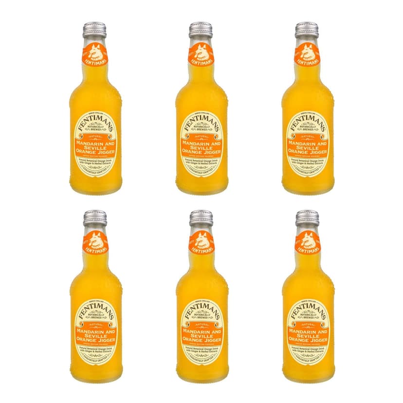 Fentimans - Mandarin & Seville Orange Jigger 275ml Glass … - 1