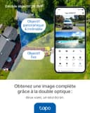 Tapo C645D Outdoor Wifi Camera Kit with Solar Panel, 2K Dual Lens, 360° Covers 2 Areas Together, Backup Battery, 10,000 mAh, Color Night Vision, Tracking/AI Detection, IP65 - 3
