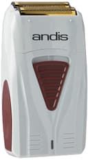 Andis - TS-1, Pro-Foil Lithium-Ion Cord/Cordless Foil Shaver with Super soft Titanium Cutters - For Close, Smooth Shaving - Dual Voltage, Waterproof Shaving Machine with Charger – Grey(Pack of 1) - 1