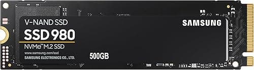 Samsung 980 1 TB PCIe 3.0 (up to 3.500 MB/s) NVMe M.2 Internal Solid State Drive (SSD) (MZ-V8V1T0BW)
