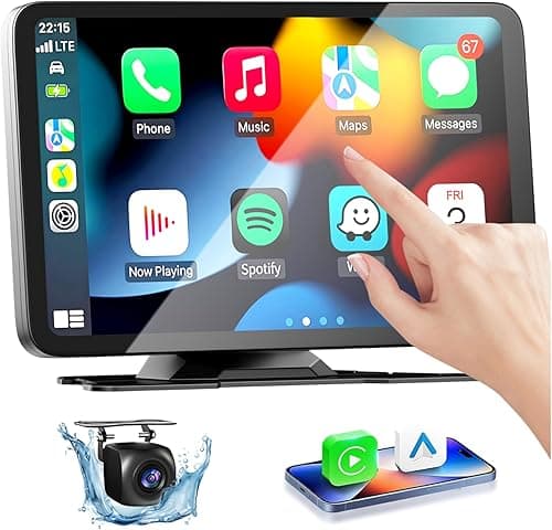 Carplay Voiture avec Caméra de Recul Autoradio Carplay av…
