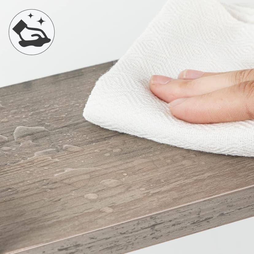 HOOBRO Étagère à Épices, Porte-épices avec 3 Crochets, Organisateur de Cuisine à 3 Niveaux, Range-épices avec Porte-Couteaux, Pieds Réglables, pour Salle à Manger, Grège et Noir, EBG01TL01 - 8