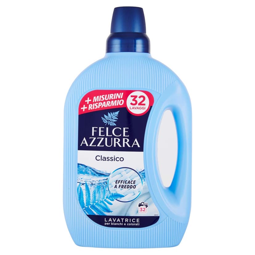 FELCE AZZURRA Washing machine Liquid 32 Measurers Classic 1,595L For laundry - 1