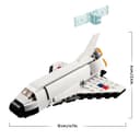 LEGO 31134 Creator 3 in 1 Space Shuttle Toy to Astronaut Figure to Spaceship, Building Toys for Kids, Boys, Girls Aged 6 and up, Creative Gift Idea - 8