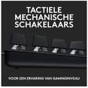 Logitech G413 SE Clavier Gaming Mécanique Grande Taille, Clavier US International QWERTY - Noir - 8