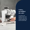 De'Longhi La Specialista Arte EC9155.W, Cafetera Expresso Manual, Tecnología de Molido con Sensor y 8 Ajustes, Control Activo de la Temperatura, Espumador de Leche MyLatte Art, 1550 W, Blanco - 4