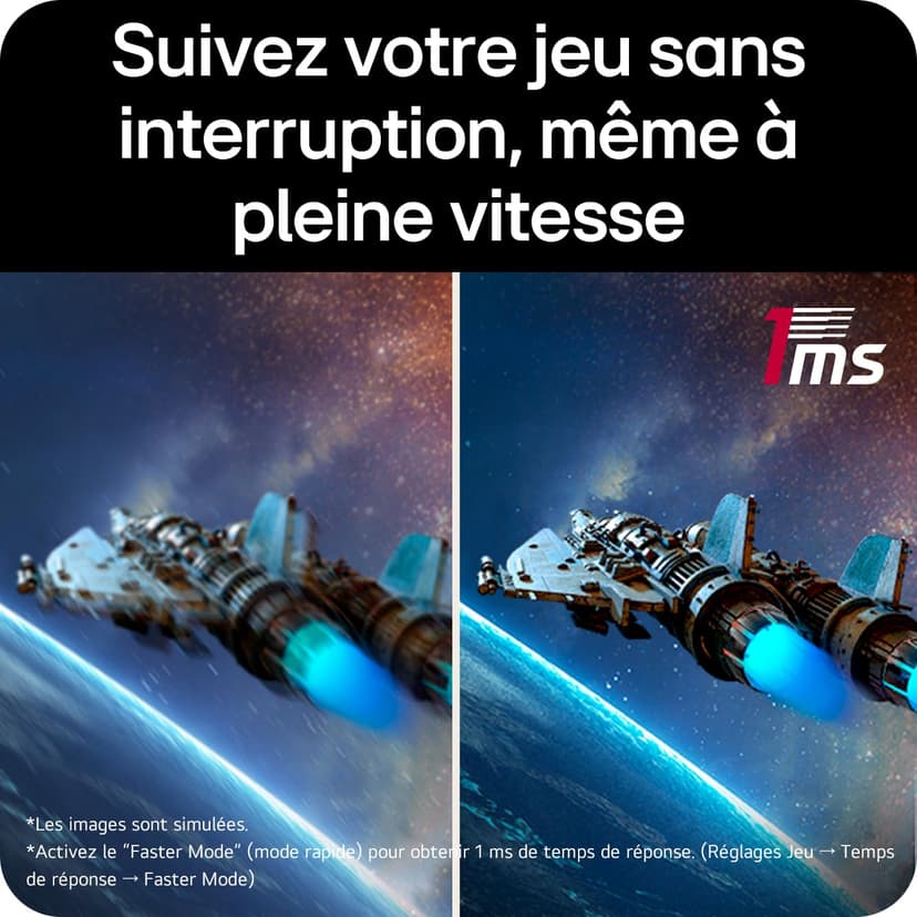 LG Ultragear 34G630A-B.AEU 34-Inch Gaming Monitor - VA Panel WQHD (3440 x 1440), 1ms GtG 240Hz, DisplayHDR 400, sRGB 95% (CIE1976), FreeSync Premium - 7