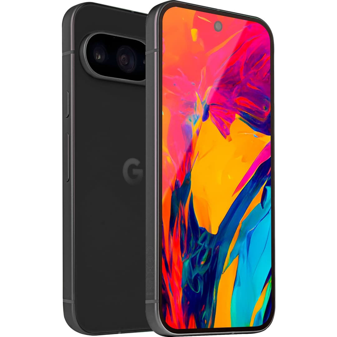 Google Pixel 9 Smartphone Android 6.3" 5G SIM Free 128GB Obsidian (Renewed)