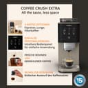 KRUPS Coffee Crush Superautomatic Coffee Maker 15 Bar 3 Coffee Recipes 3 Temperature Levels Touch Screen Compact 15 cm Wide SA402AE0 - 3