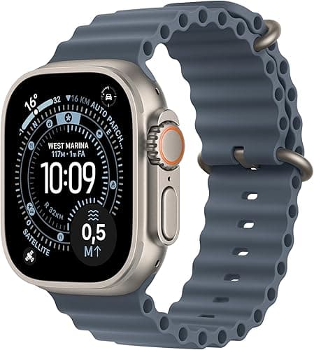 Apple Watch Ultra 3 GPS + Cellular, Cassa 49 mm in titani…
