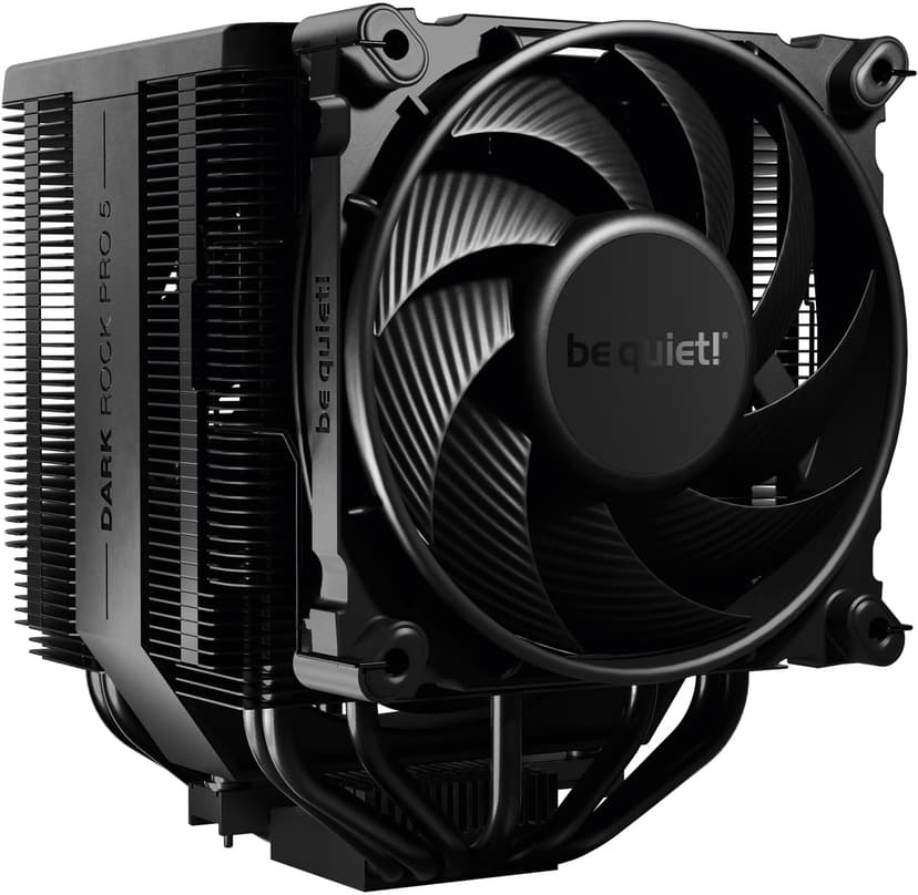 be quiet! Dark Rock Pro 5 Air CPU Cooler, Immensely High Airflow, 7 High-Performance Copper Heat Pipes, Silent Wings 120mm PWM Fan, Silent Wings 135mm PWM Fan, Virtually Inaudible Operation, BK036 - 1